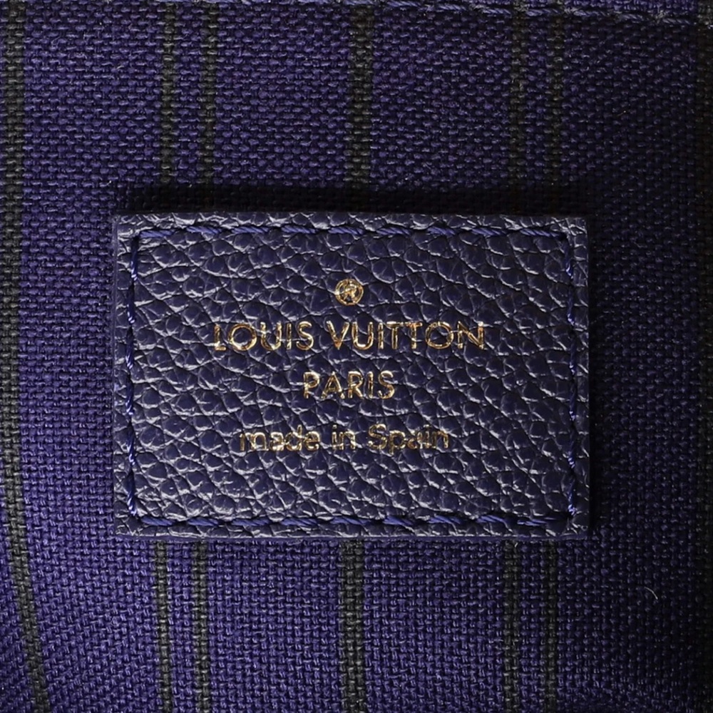 Louis Vuitton Metis Hobo Monogram Empreinte Leather Blue - Picture 10 of 17